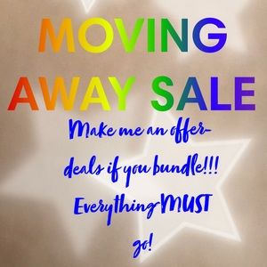MOVING AWAY!!! Make offers & ask about bundles!